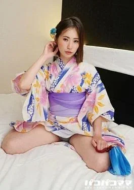 PA-081326-100 A Beautiful, Seductive Woman in a Yukata Teases with Tongue Techniques and Verbal Teasing