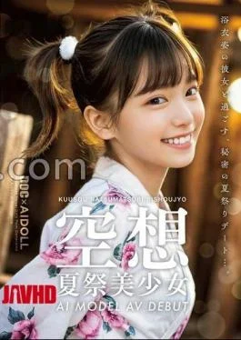 DAL-012 Fantasy Summer Festival Beautiful Girl AI MODEL AV DEBUT
