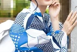 HZ-3185 Lady In Yukata Soaked In The Rain Gets Wet At A Hotel! – Hana
